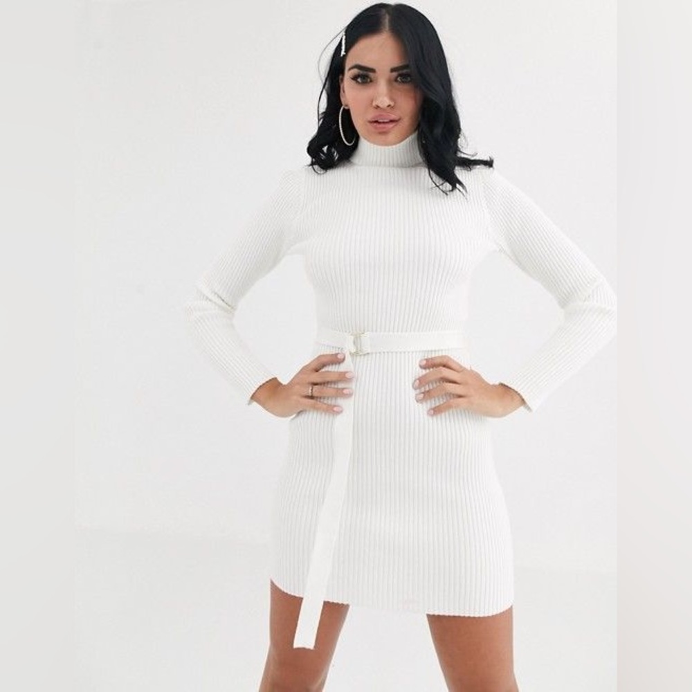 ASOS Roll Neck Sweater Dress